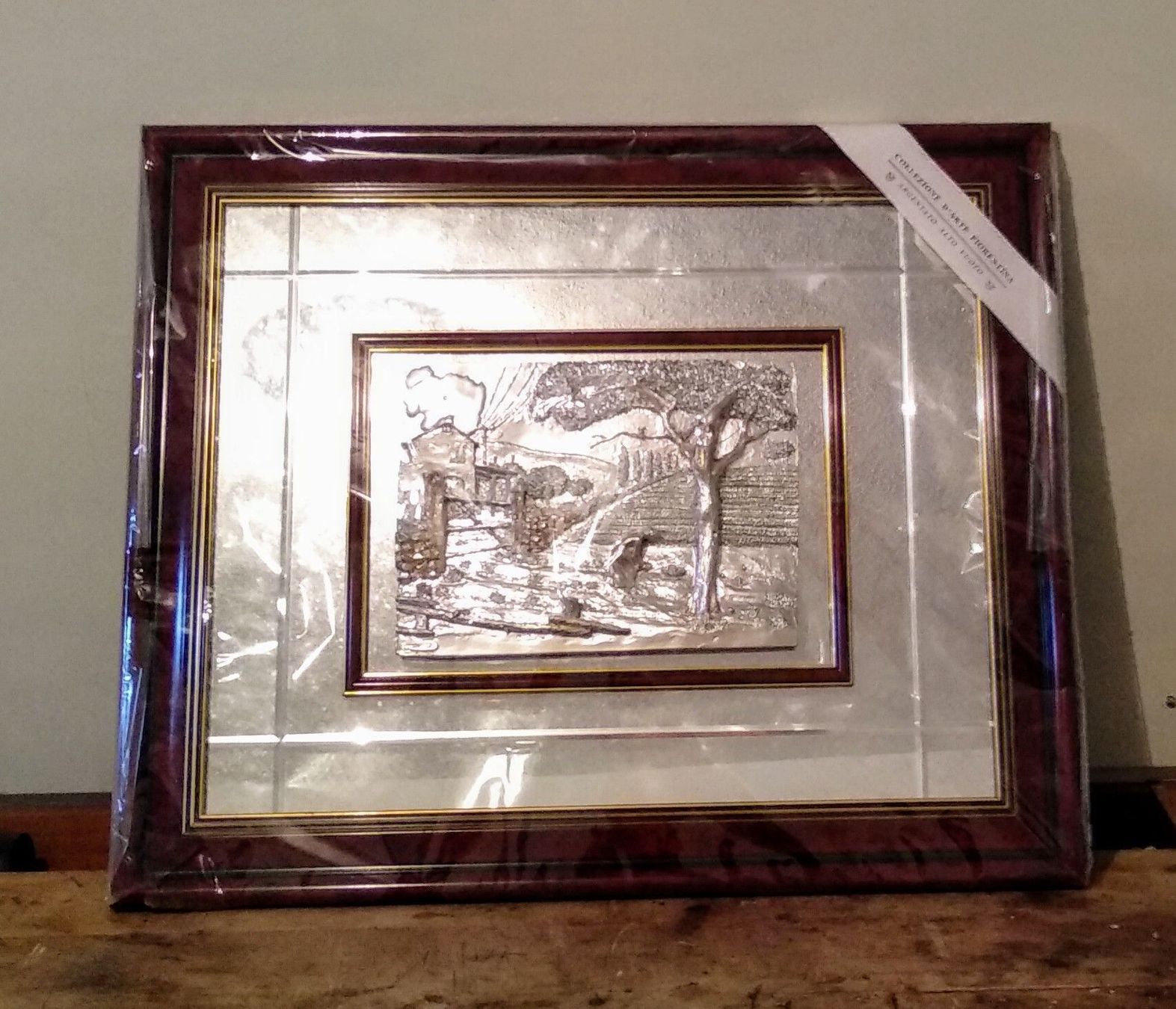 Foto & Immagini: Bild mit Flach-Relief aus Silber – Nuovo e nell'imballaggio originale da Schwyz venduto da Vesparider01