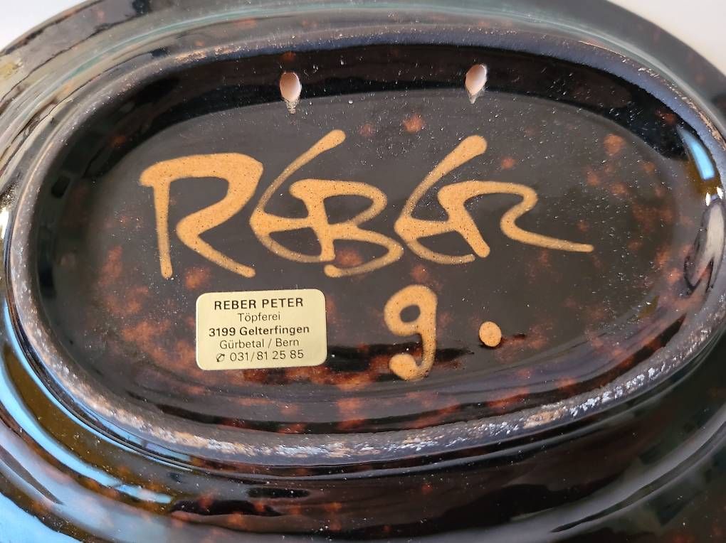 Schalen: Schale mit Kuh Töpferei Peter Reber – Gebraucht aus Spreitenbach von dde_5k86 1