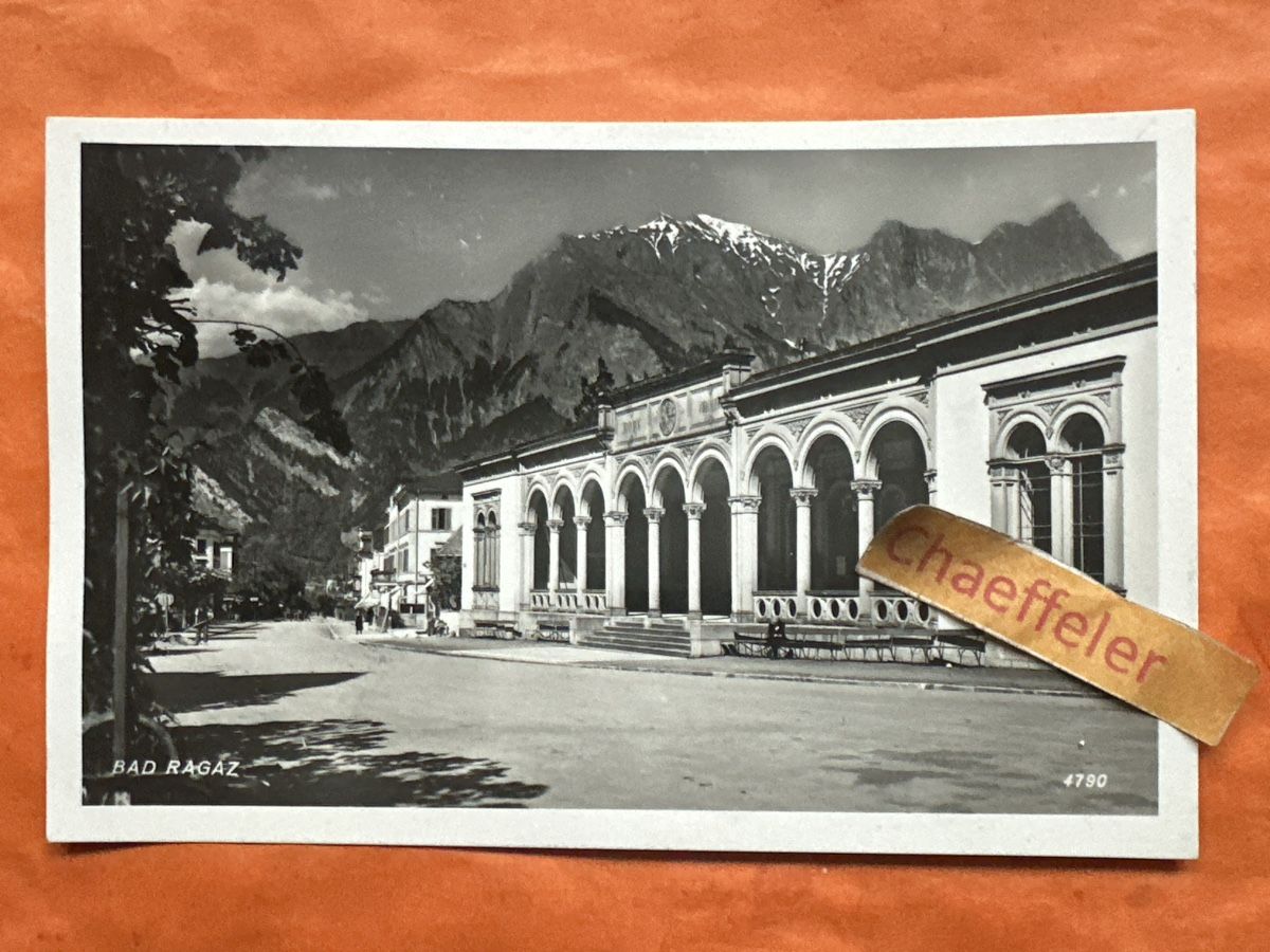 Cartoline postali: Alte Ansichtskarte Bad Ragaz.  Rarität! – Usato da Zürich venduto da Chaeffeler