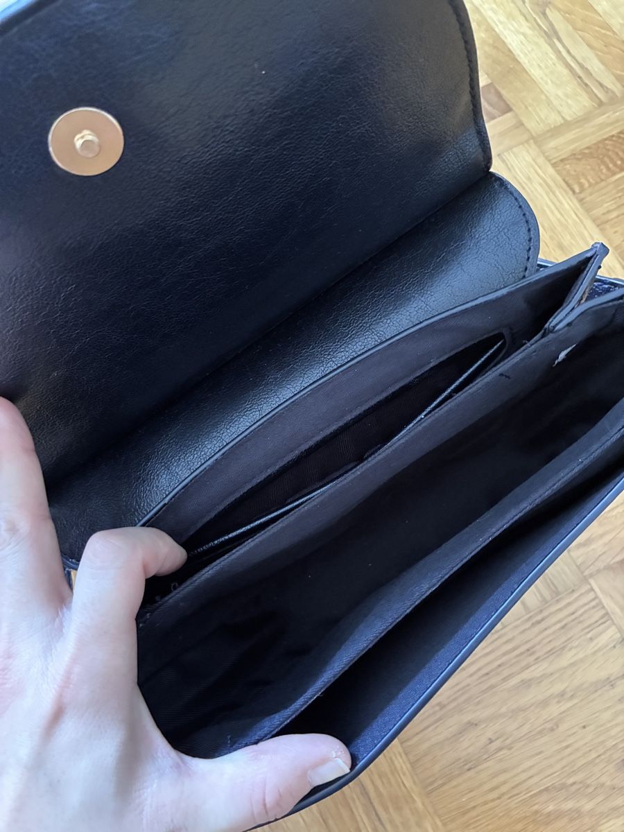 Mango Borse da donna: Mango Tasche schwarz Kunstleder – Nuovo (secondo la descrizione) da Basel venduto da ememilil 2