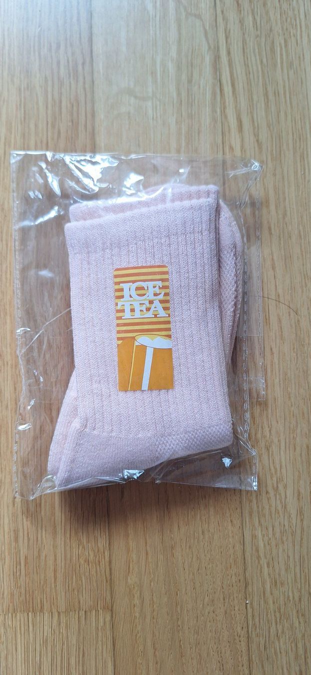 Migros Calze: chaussette ICE TEA, Migros – Nuovo e nell'imballaggio originale da Lussery-Villars venduto da pousinete02