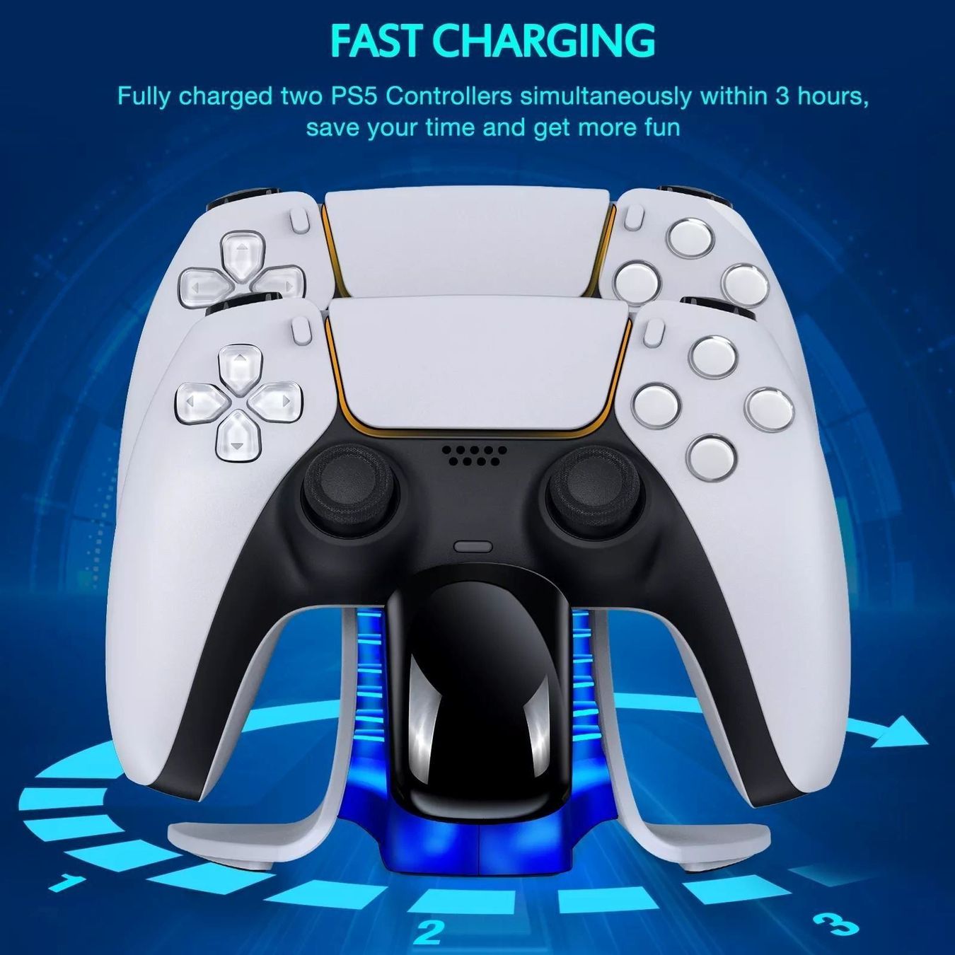 Adattatori & Cavi: PS5 Controller 5V/3A Type-C Ladestation – Nuovo e nell'imballaggio originale da Unterägeri venduto da RmOnline 3