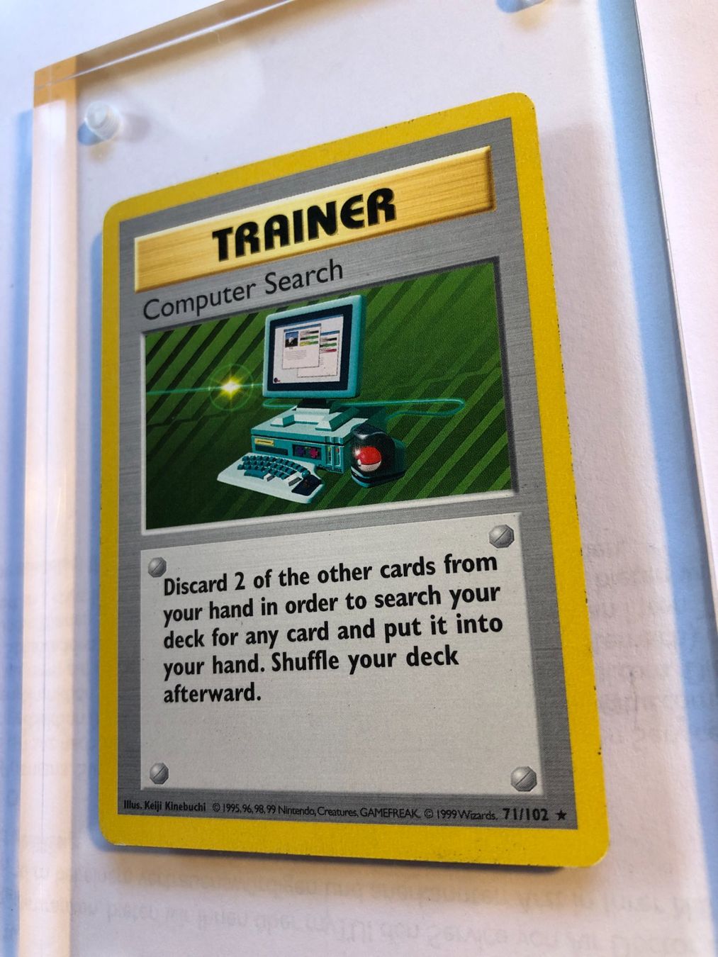Cartes à collectionner: Computer Search (rare) Shadowless Base set - LP - ab 1.- – D'occasion à Giubiasco par dan_pr8b 2