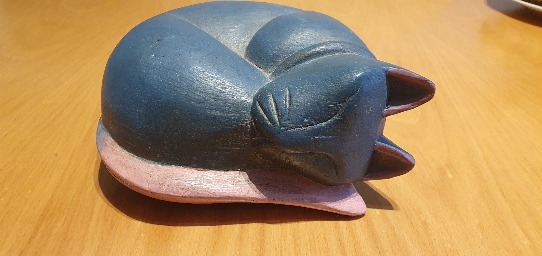 Statuette: Holz Katze – Nuovo (secondo la descrizione) da Binningen venduto da Hofka64 1