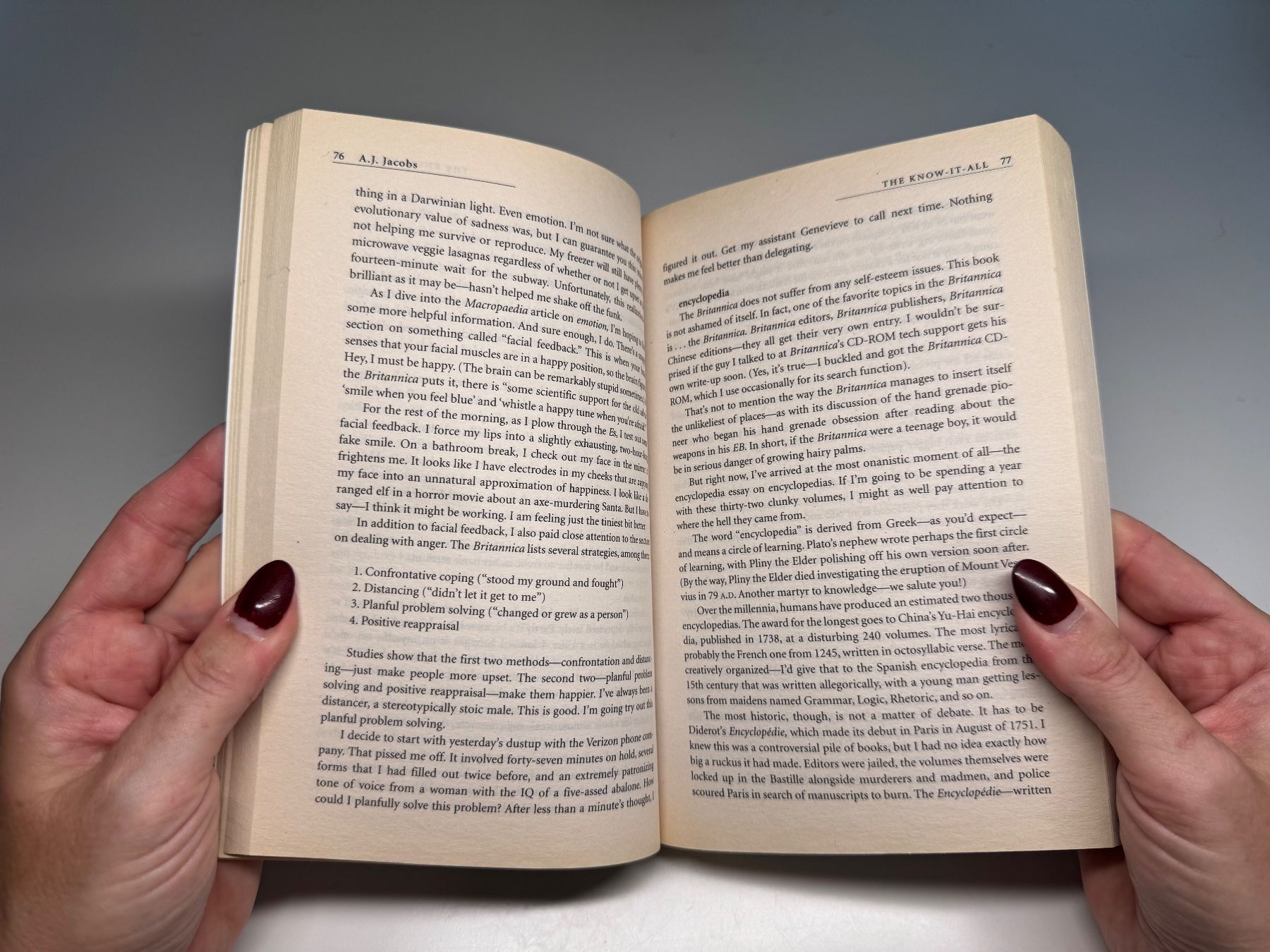 Libri: NOVEL: A. J. Jacobs, Theknow-it-all – Usato da Grosswangen venduto da English_books 4