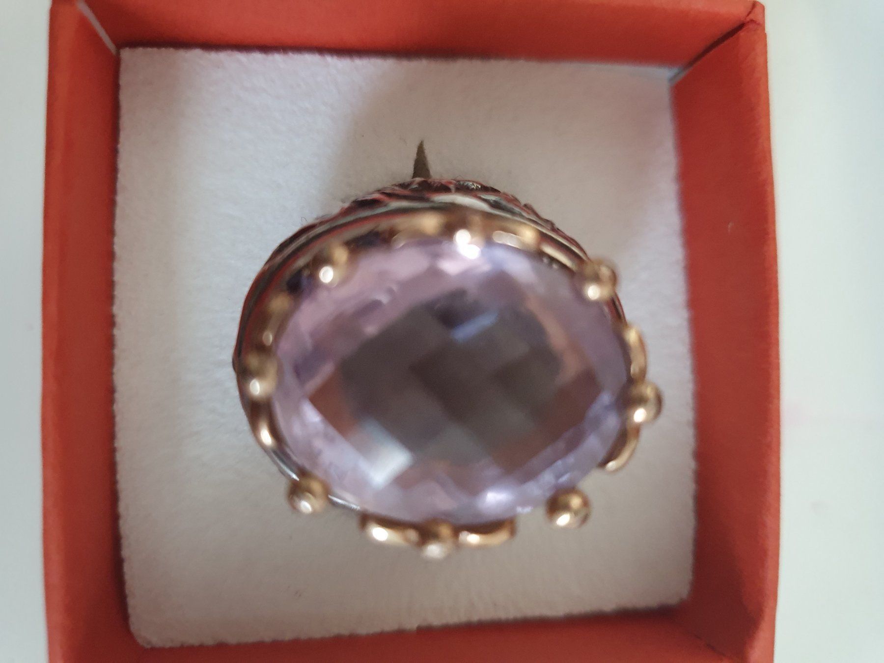 Anelli: Drachenfels Ring mit wunderschönem Amethysten Gr 60 – Nuovo (secondo la descrizione) da Rheineck venduto da aron012 3