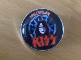 Kiss Ace Frehley Pin Anstecker Punk Metal Rock Band