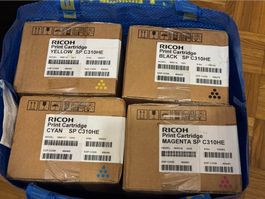 4 x Cartouches Ricoh SP C310HE