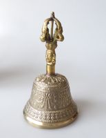 Glocke mit Dorje 12,5cm