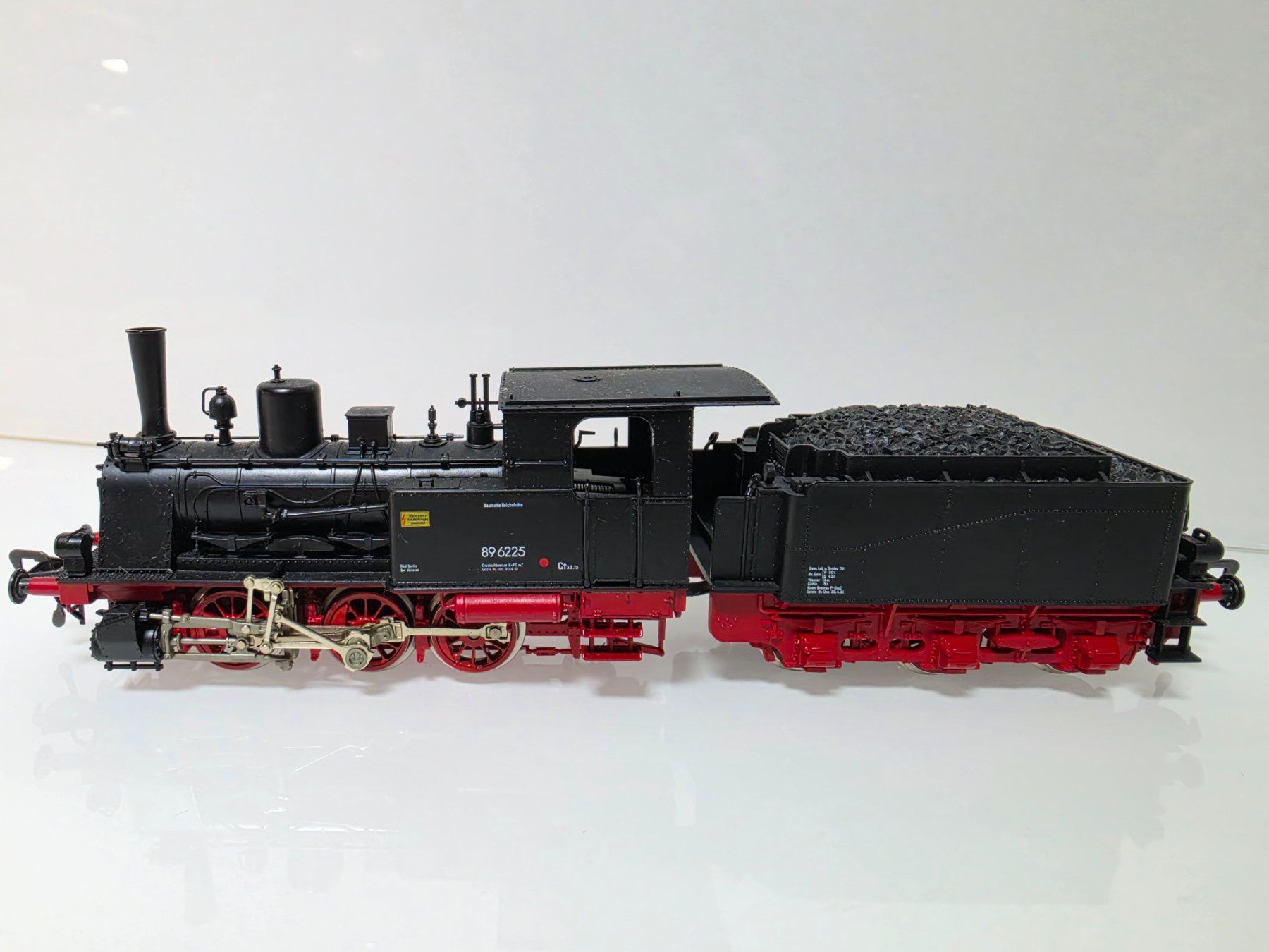 Fleischmann Modelleisenbahnen: Fleischmann DB Dampflok  BR 89 H0/DC – Gebraucht aus Neuenhof von ludovicco 1