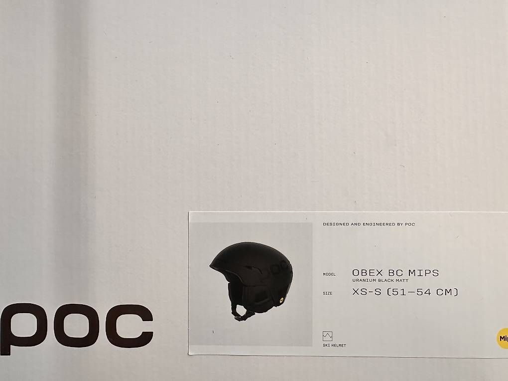 Poc Caschi: POC Obex BC Mips Uranium Black Matt – Nuovo e nell'imballaggio originale da Altendorf venduto da Aknobel 2