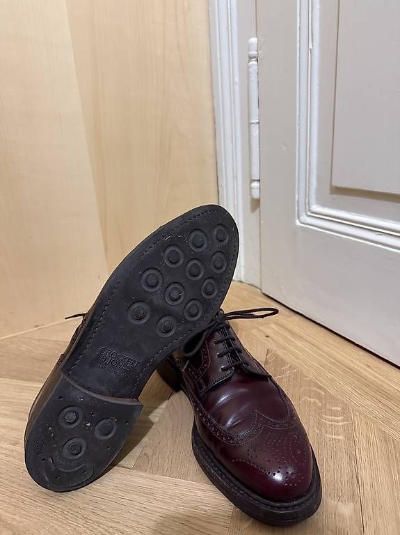 Crockett & Jones Scarpe da uomo: Crockett & Jones Pembroke Brogue – Usato da Basel venduto da Portfolio7 1