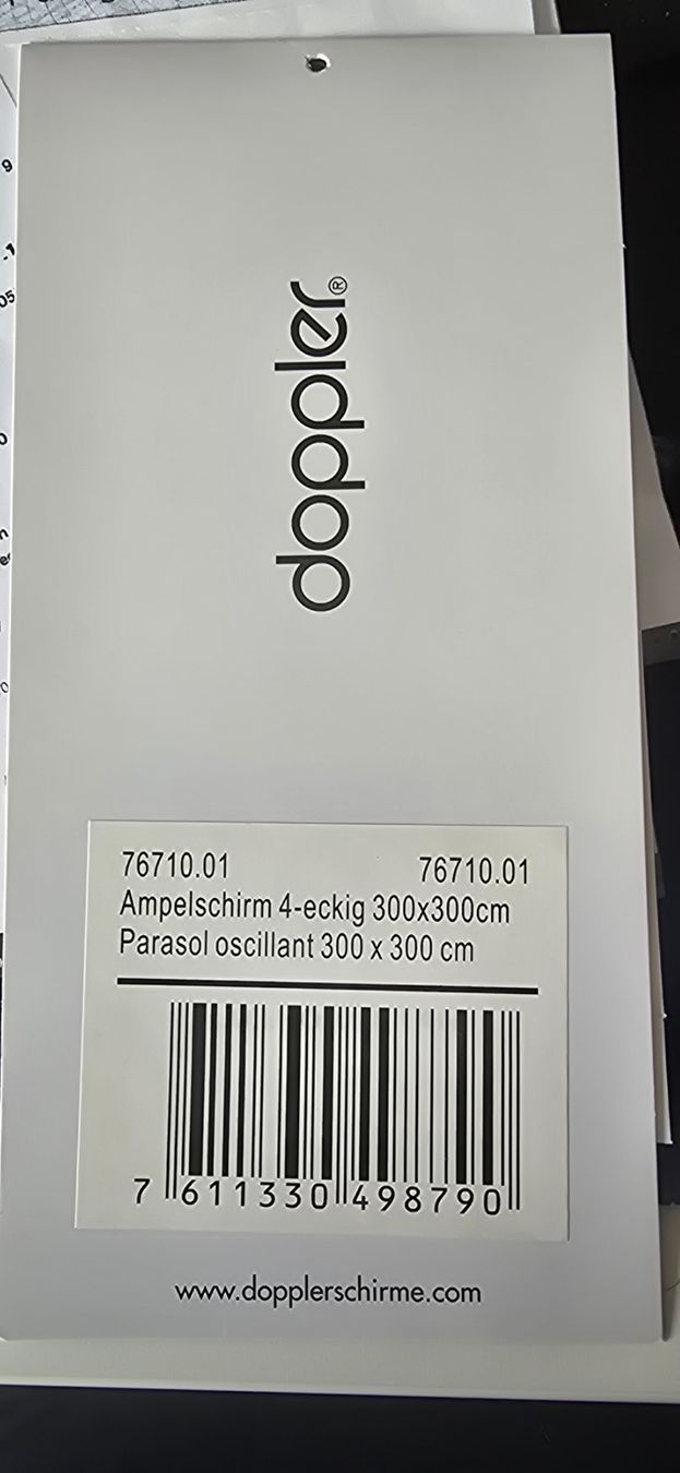 Ombrelloni: Doppler Sonnenschirm – Usato da Bösingen venduto da Tbz3004 2