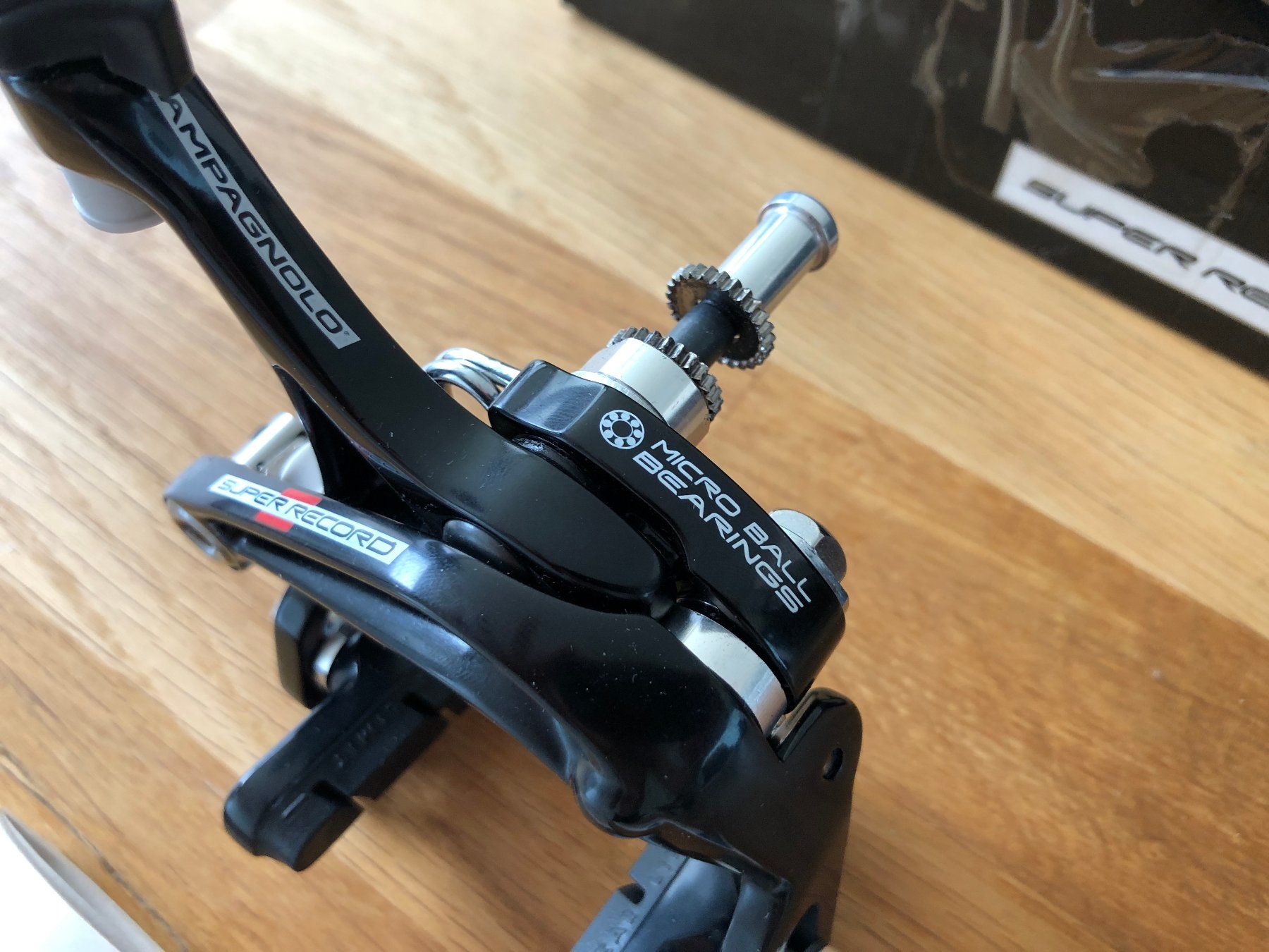 Campagnolo Pezzi di ricambio: Campagnolo Super Record Bremszangen Neu – Nuovo e nell'imballaggio originale da Riehen venduto da flohropax 2