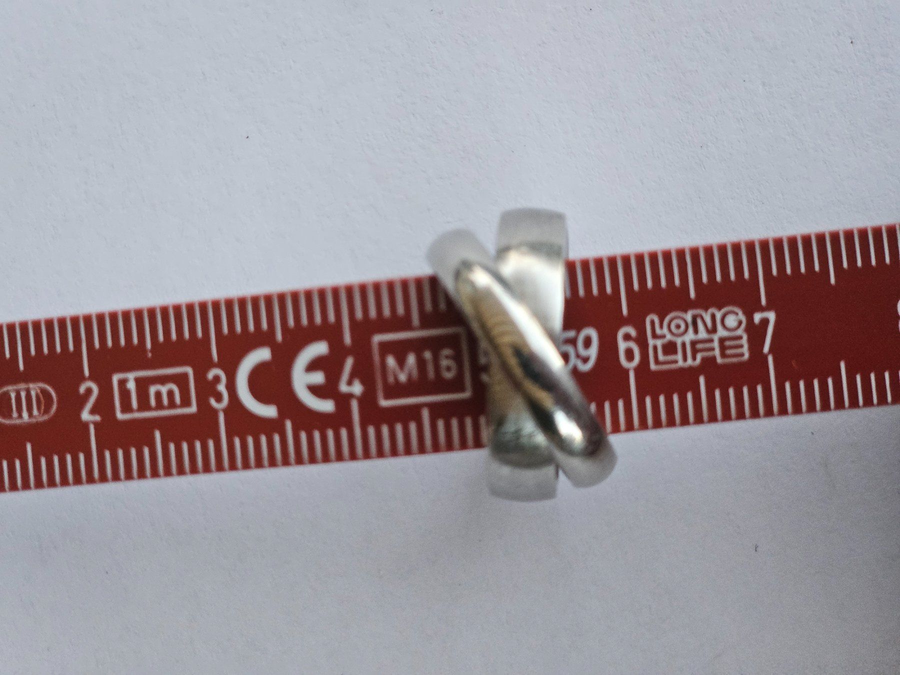 Anelli: Beisteck- Ringe 5er Set. + Doppelring silberfarben – Usato da Zuzwil SG venduto da Martino1981 8