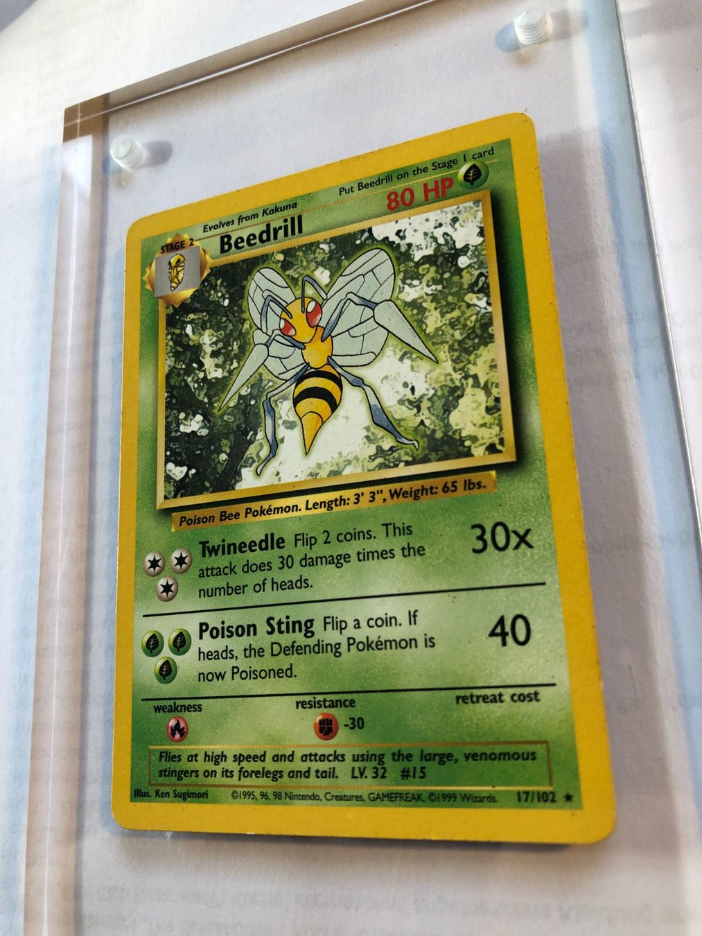 Carte collezionabili: Beedrill (rare) Base set - LP - ab 1.- – Usato da Giubiasco venduto da dan_pr8b 2