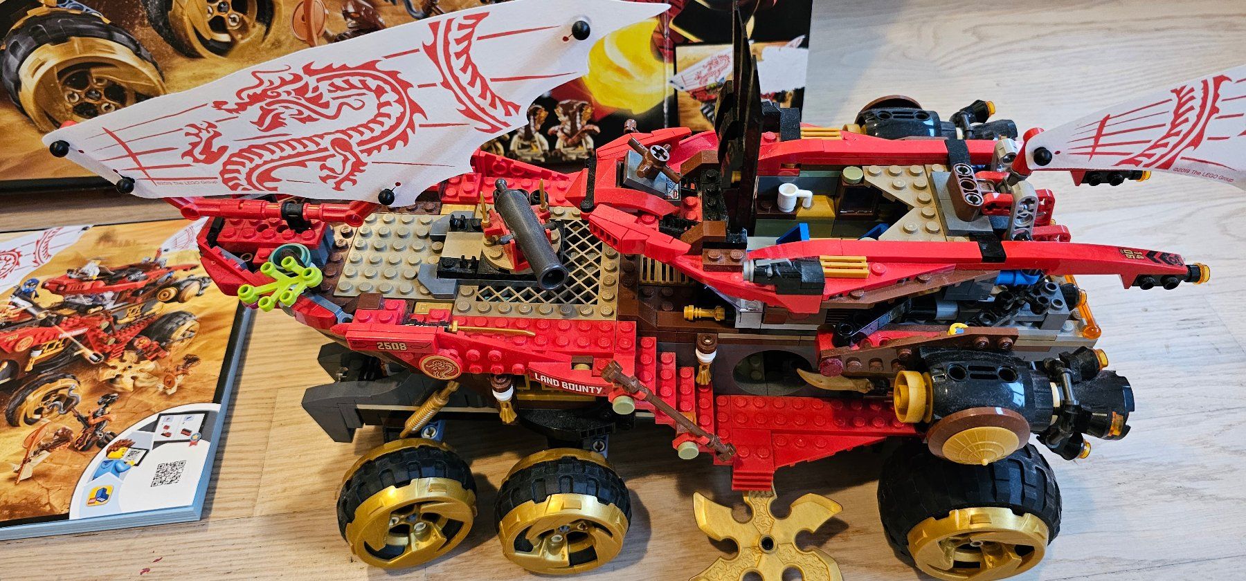 Lego Kit di costruzioni: LEGO Ninjago Land Bounty 70677 – Usato da Marly venduto da silenus7 2