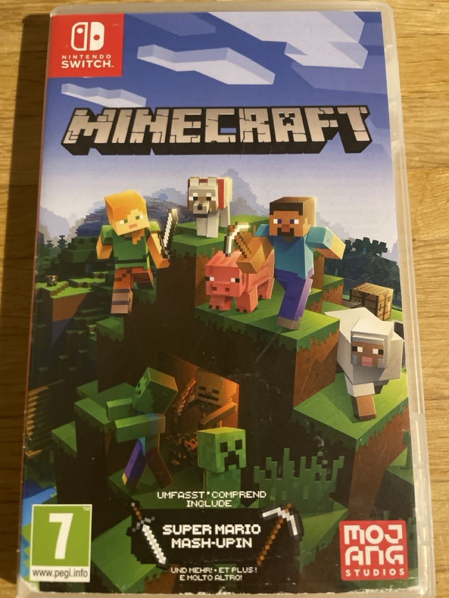Nintendo Jeux: Switch Minecraft Videospiel – D'occasion à Horw par Amy28
