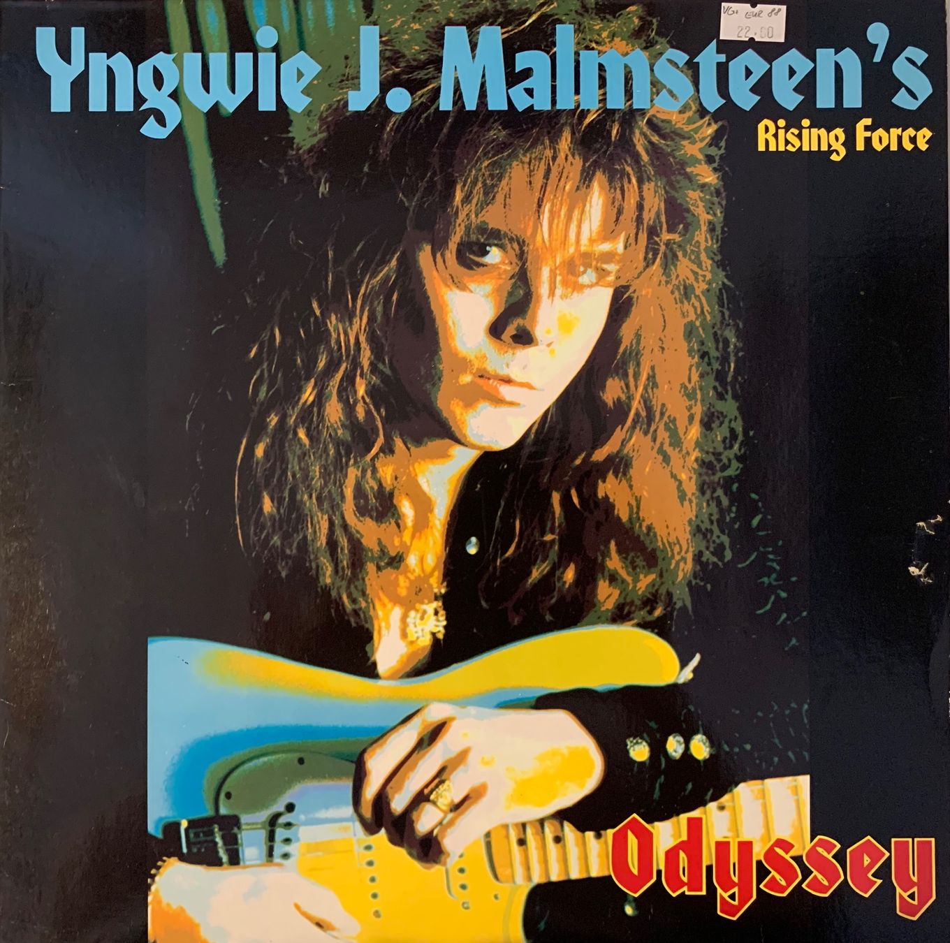 Dischi in vinile: Yngwie Malmsteen's Rising Force - Odyssey – Usato da Aesch BL venduto da BlueMusicRecords