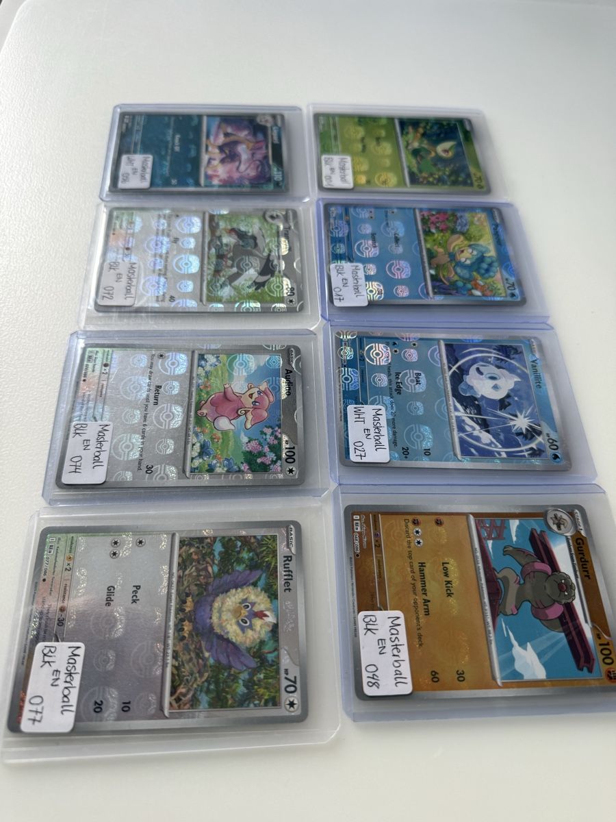Pokémon Sammelbilder & Trading cards: Black Bolt EN Masterball 8 St.  – Neu (gemäss Beschreibung) aus Zürich von Denise-8050 2