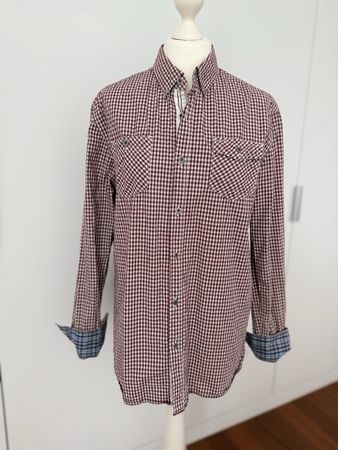 Hemd Guess Herren Gr. L kariert
