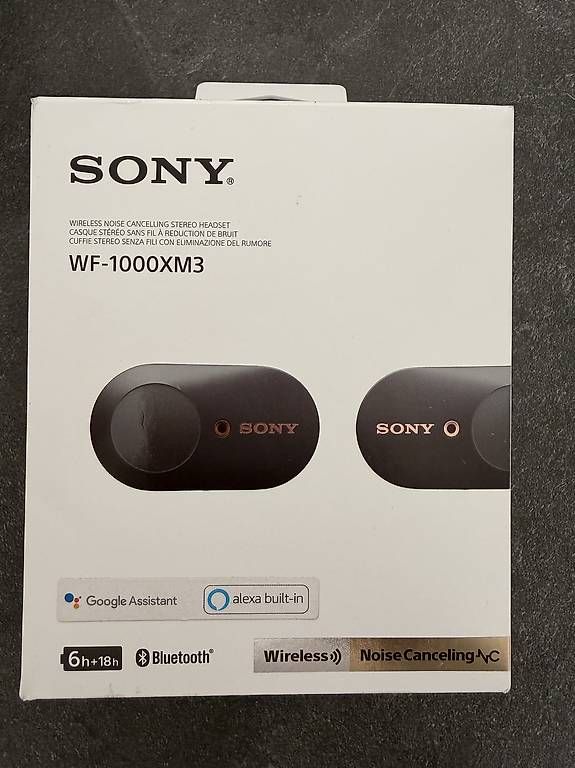 Sony Kopfhörer: Auricolari Sony WF-1000XM3 True Wireless – Gebraucht aus Bellinzona von wal_g5b8