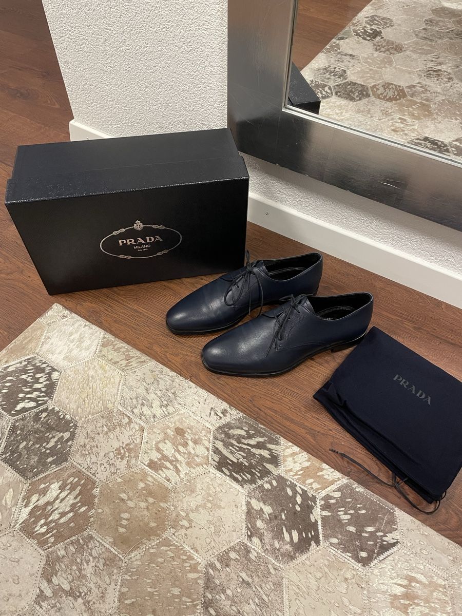 Prada Scarpe da uomo: Prada Modell Saffiano Schuhe Size UK5/ EU39 – Usato da Uznach venduto da Player6