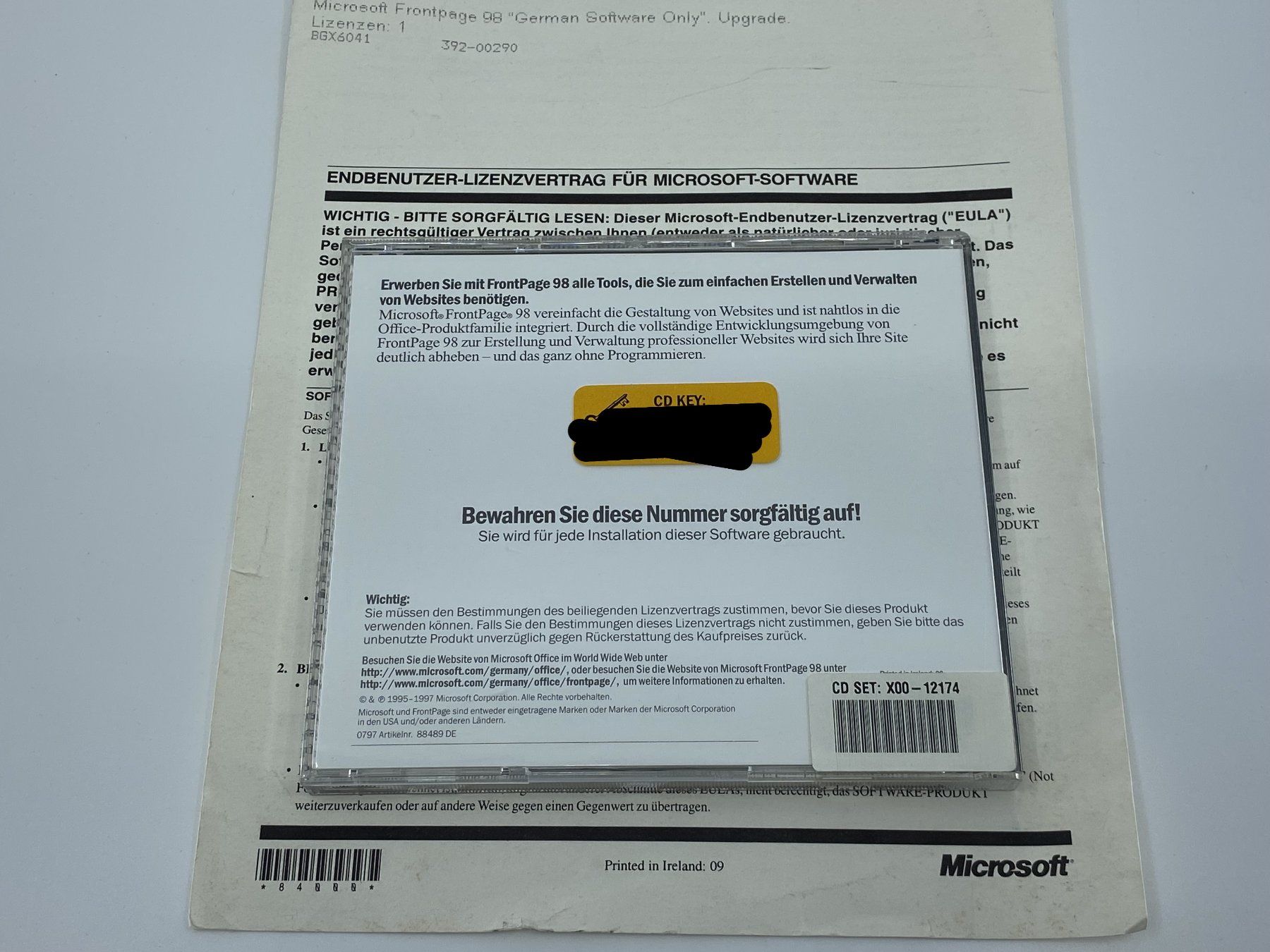 Microsoft Software: Microsoft FrontPage 98 Update für Windows – Nuovo (secondo la descrizione) da Langwiesen venduto da Restposten-24 2