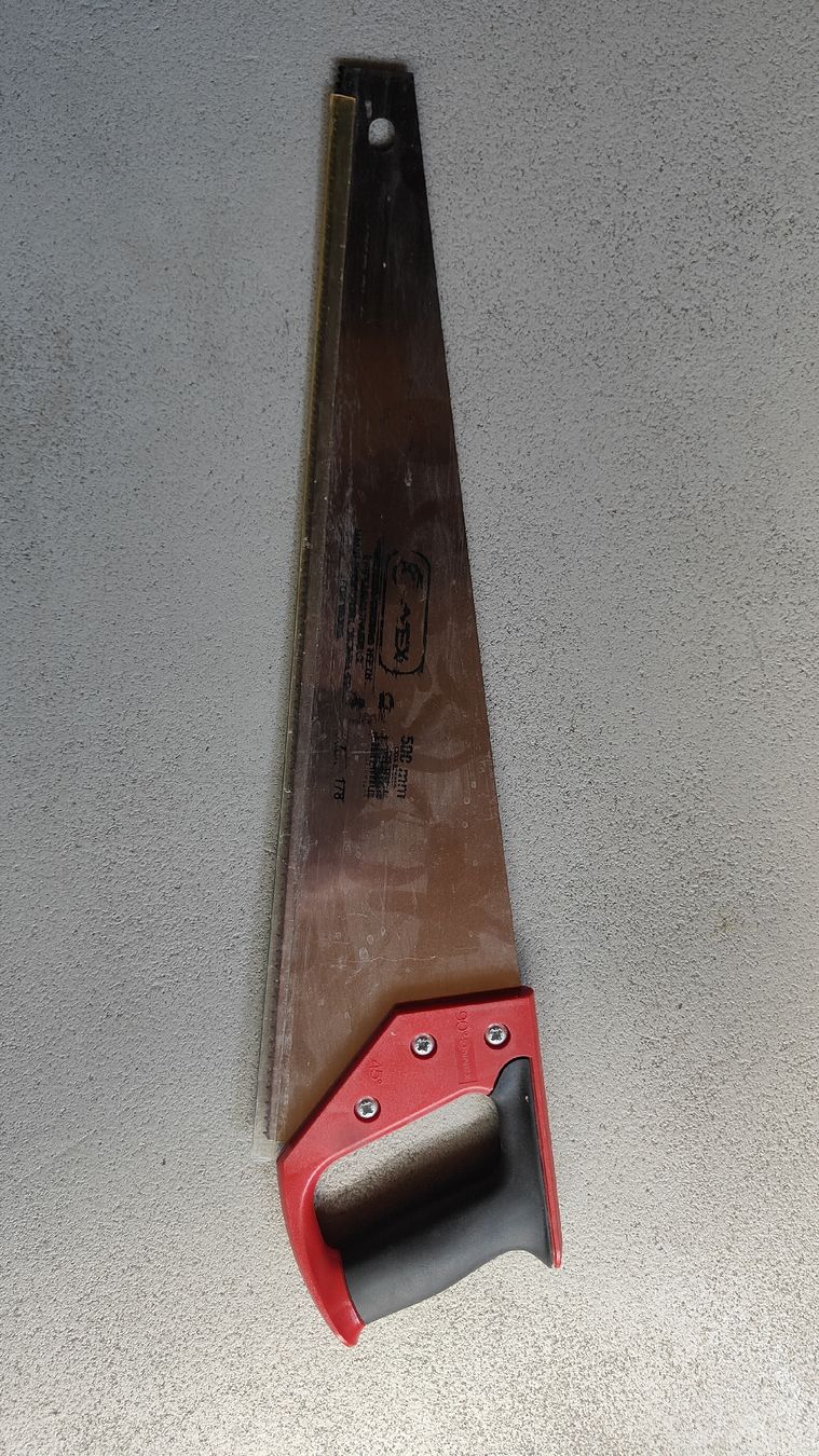 Seghe: Handsäge,  Rot/Schwarz – Usato da Sissach venduto da Ullukai