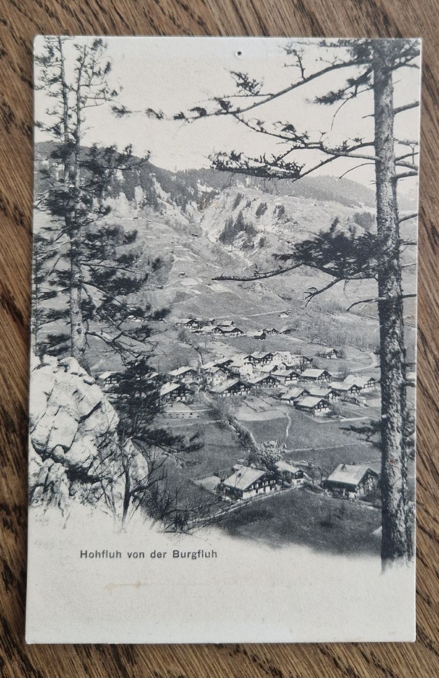 Cartoline postali: Hohfluh von der Burgfluh – Usato da Ebikon venduto da Donar50