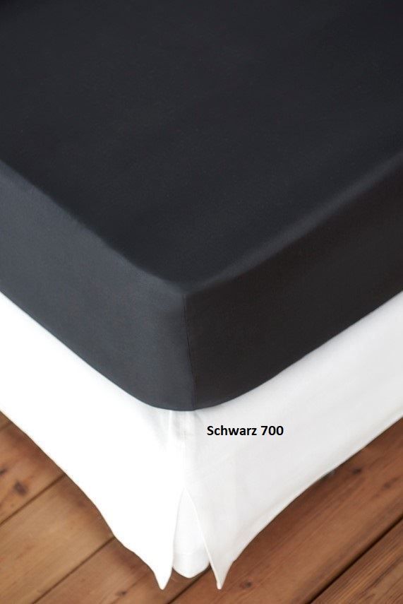 Biancheria da letto: HIT  JERSEY-FIX 120x200cm Schwarz – Nuovo (secondo la descrizione) da Oensingen venduto da directshop24