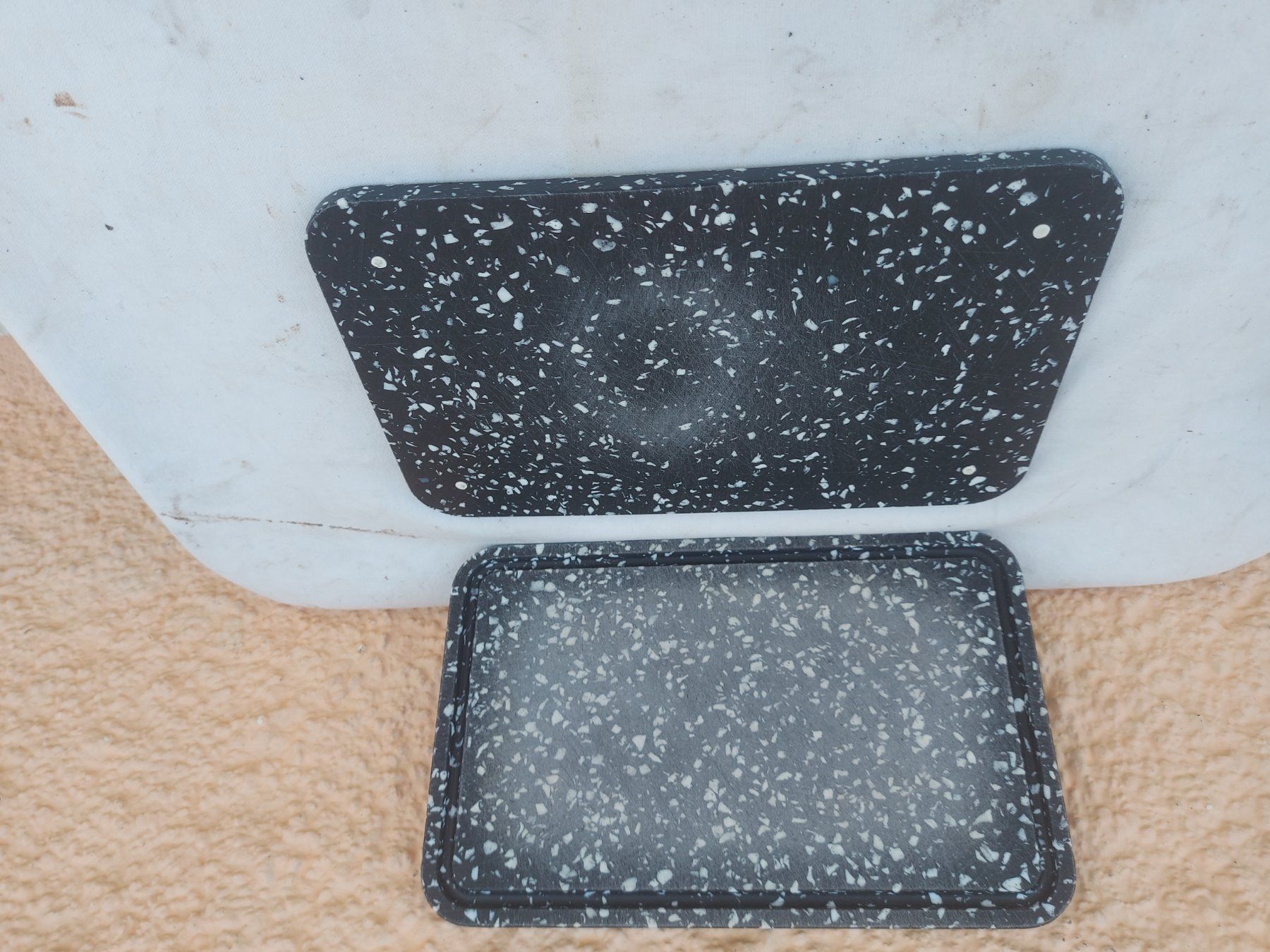 Elettrodomestici da cucina: 2x Schneidebretter Mustergranit 38x24cm – Usato da Rheinau venduto da profitronic.shop 8
