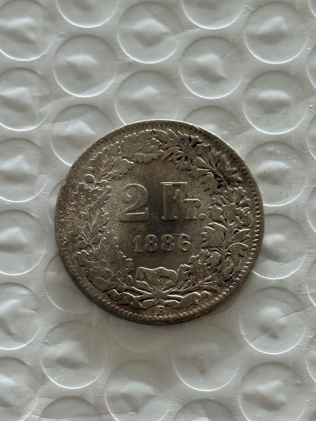 Tutti le monete: 2 Franken 1886  Rar – Usato da Wallisellen venduto da SWISS_SILVER1