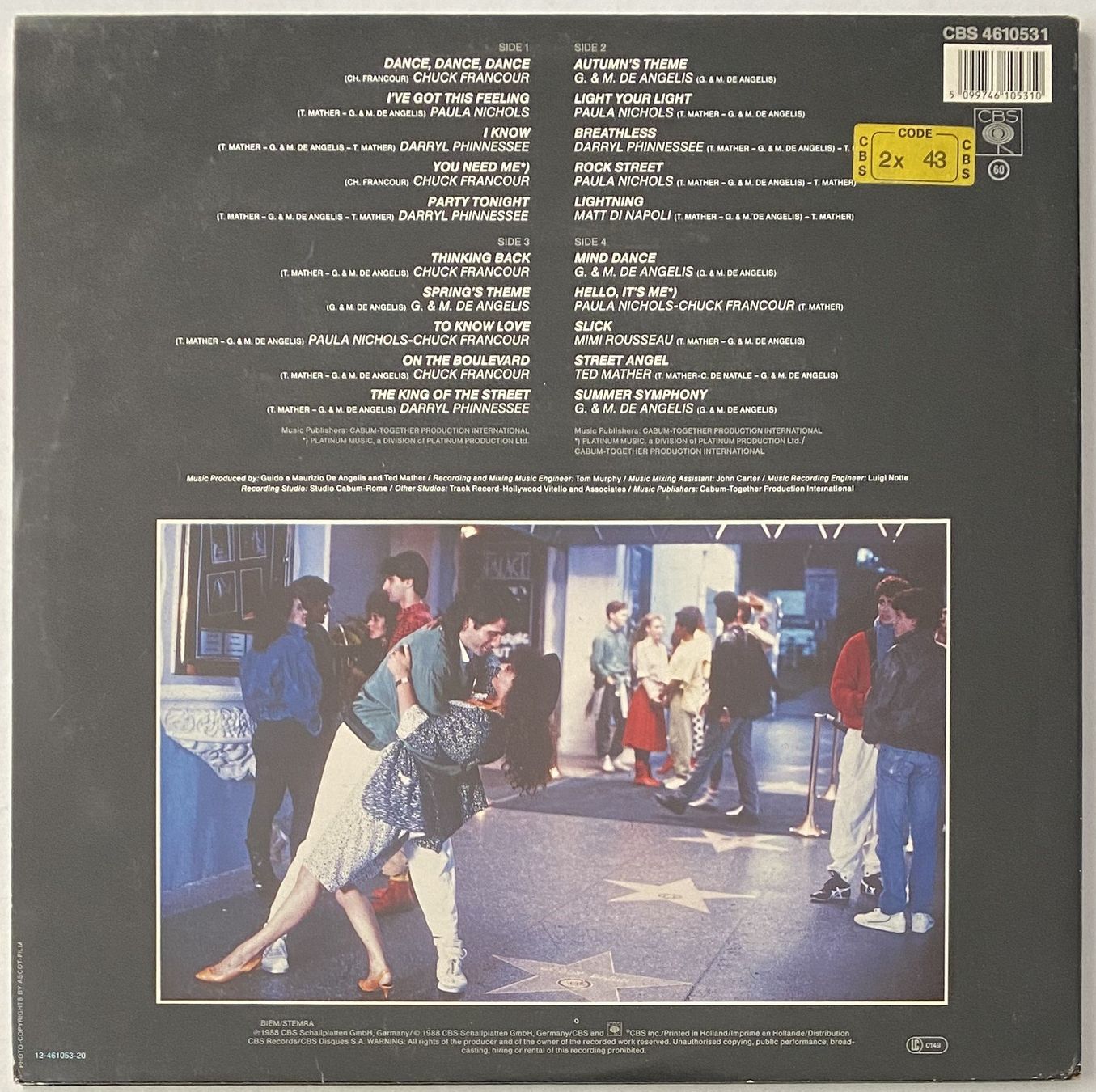Dischi in vinile: Dance Academy, The Original Soundtrack – Usato da Flums venduto da Empe1 1