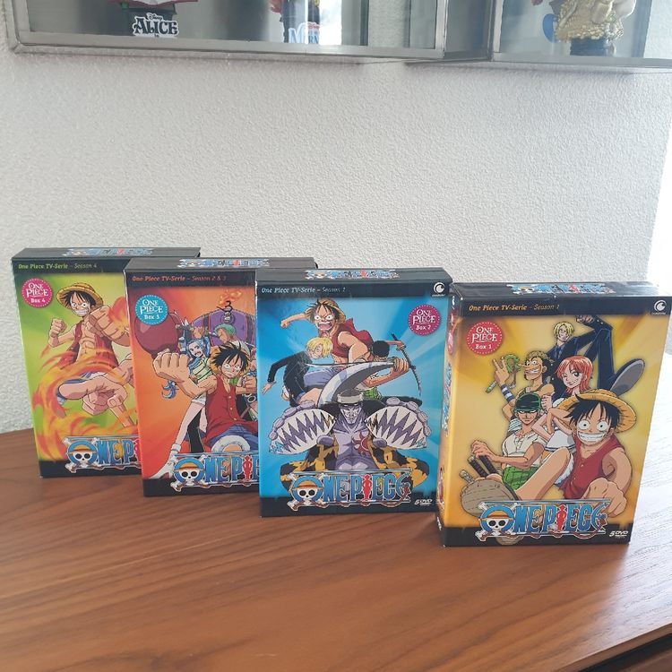One Piece DVD Boxen 1-4 (Gebraucht) in Pieterlen für CHF 50 – nur ...