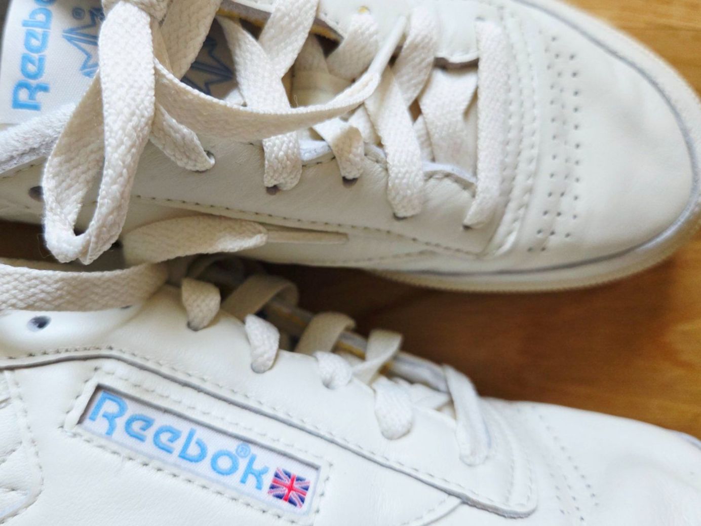 Reebok Scarpe da donna: Reebok Classic - chalk alabaster sky blue – Usato da Thun venduto da angerber 3