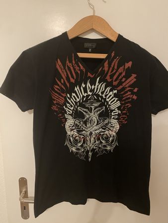 John Richmond T-Shirt, Schwarz, XL