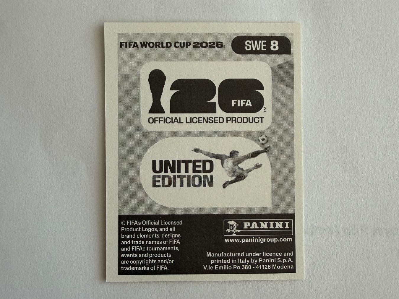 Panini Carte collezionabili: Bergvall SWE8 - Panini CH Edition WM 2026 – Nuovo (secondo la descrizione) da Grenchen venduto da nicus_aveiro 1