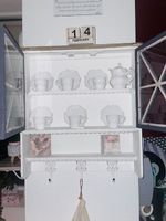 Shabby Chic Kaffee Set mit Milchkanne