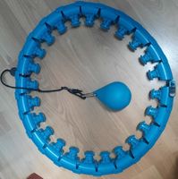 Smart Hula Hoop Reifen Erwachsene 24 Abnehmbare Blau
