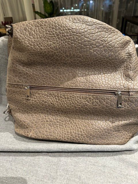 Borse da donna: Handtasche - braun/beige mit schönem Muster - gebraucht – Usato da Interlaken venduto da joe-luzern 1