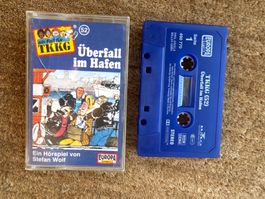 Kassette TKKG -  Überfall im Hafen 52