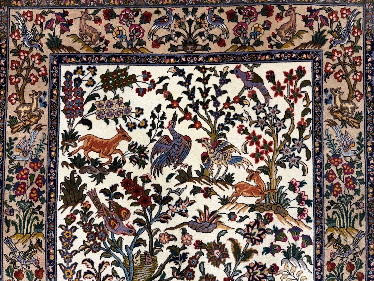 Tappeti: Herrlicher seltener Seiden Täbriz - Perserteppich – Nuovo (secondo la descrizione) da Bennau venduto da Mayer_Carpets 7