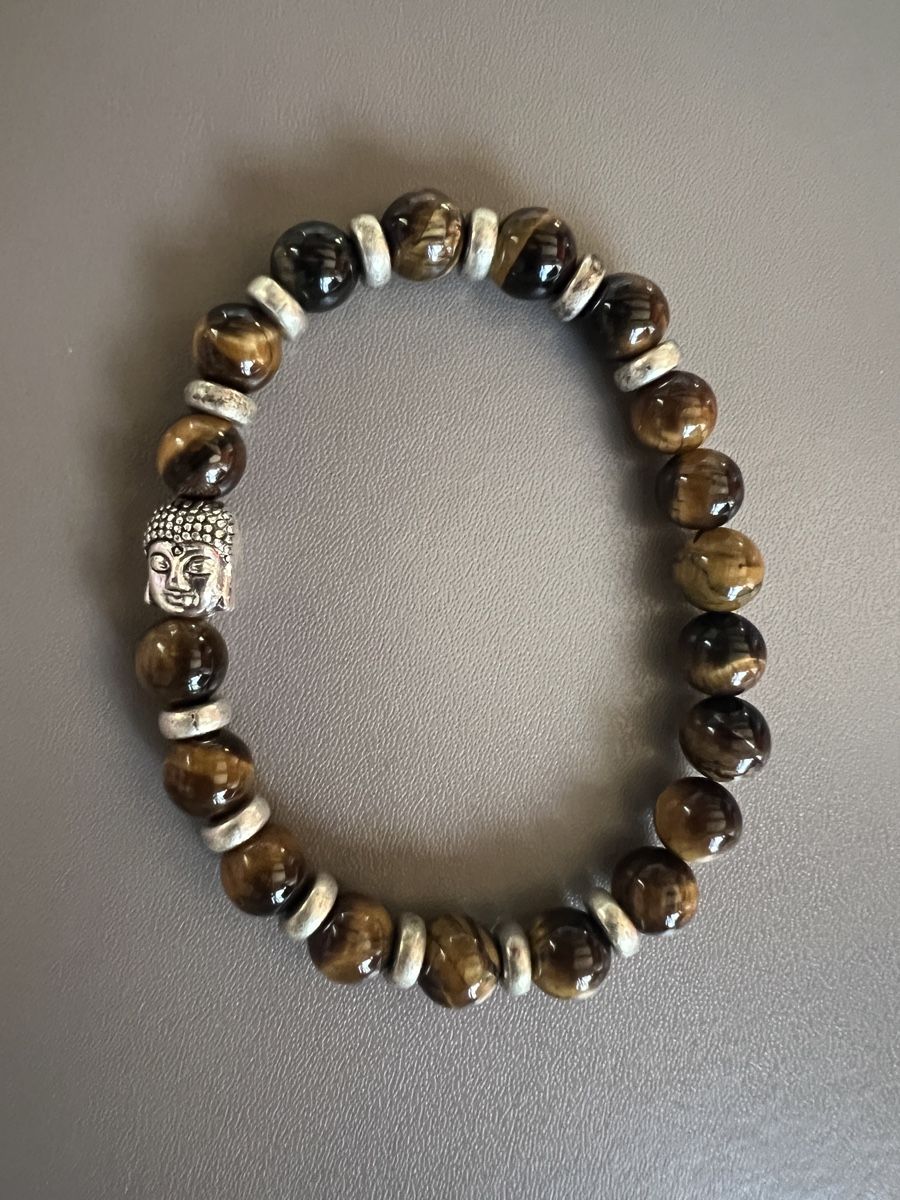 Bracciali & Braccialetti: Armband Tigerauge - 3 – Nuovo (secondo la descrizione) da Ebertswil venduto da Aayra