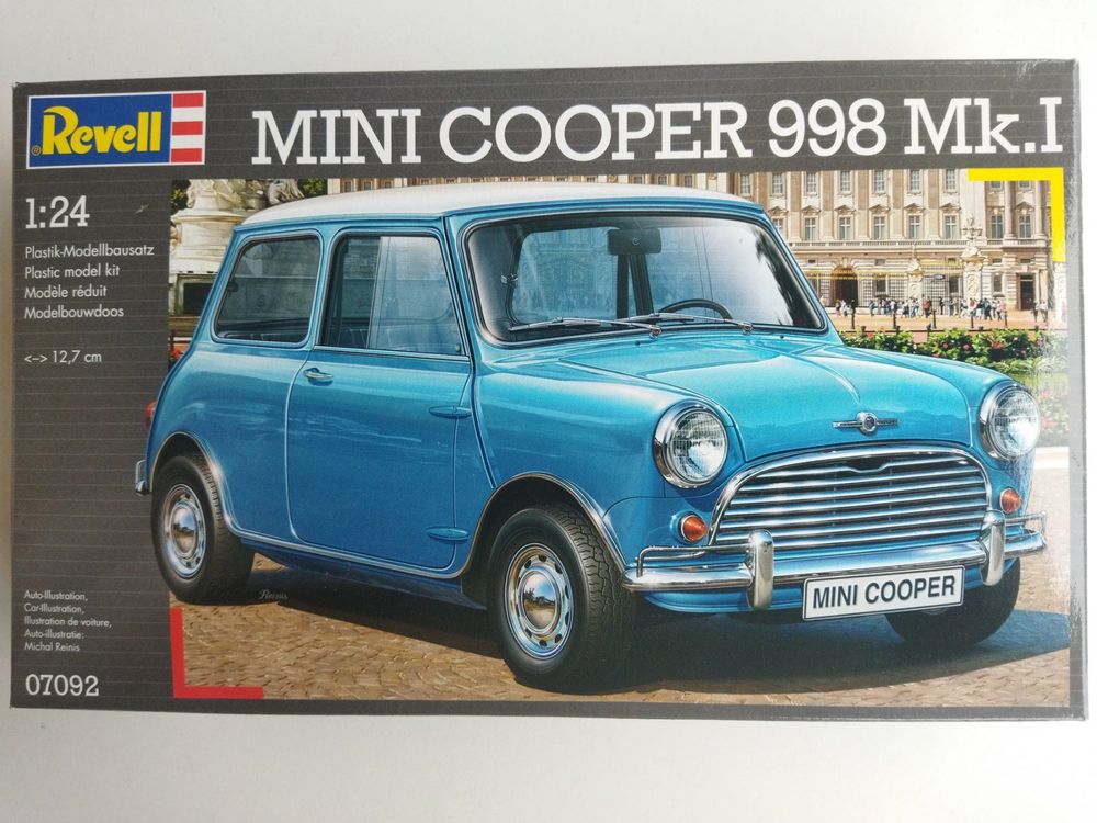 Mini Cooper 998 Mk.I (1964), Bausatz von Revell 1/24 (Neu und ...