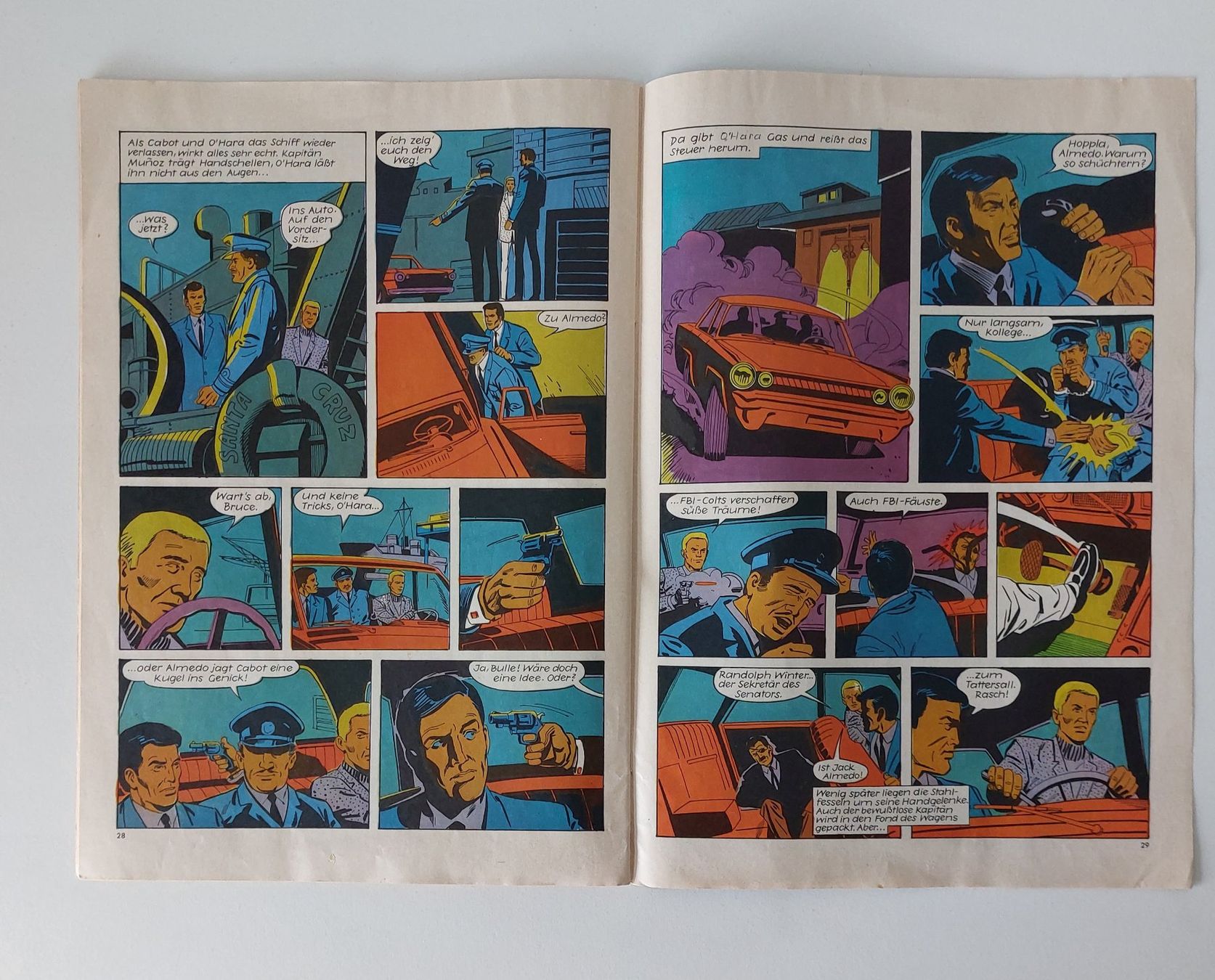 Fumetti: FBI Nr. 2 Tödlicher Schnee Moewig Verlag Comic – Usato da Schenkon venduto da Uhu007 4