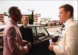 Matt Damon & Don Cheadle Autogramm signiert Foto 20x30cm