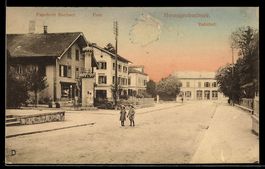 AK Herzogenbuchsee, Bahnhof, Post, Papeterie Buchser
