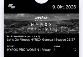 Hyrox Womans Pro Genf 2026