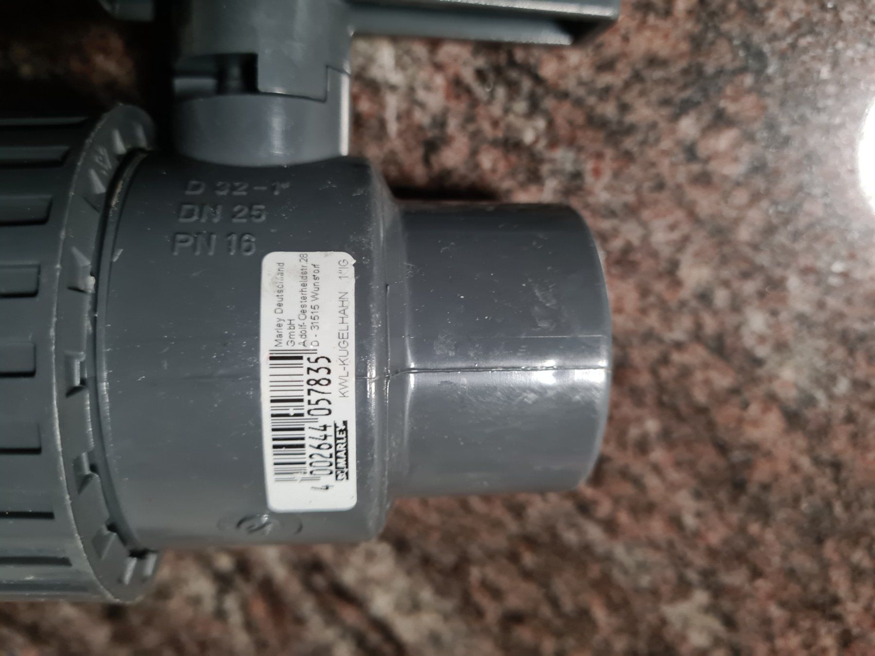 Armaturen: PVC STD Kugelhahn – Gebraucht aus Au SG von fiat27 6